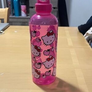 Hello Kitty Pink Water Bottle